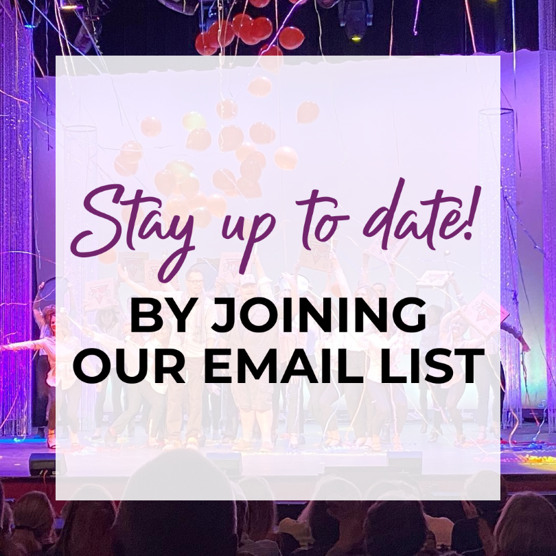 Stay up to date by joining our email list!
