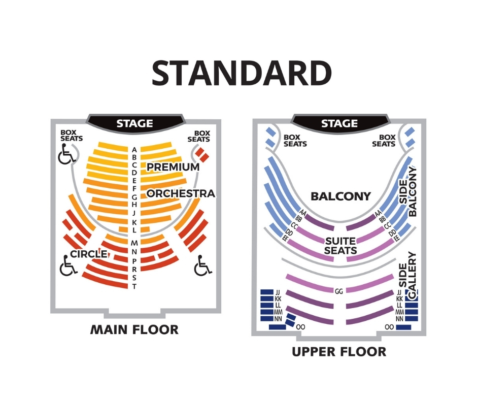 seating chart standard